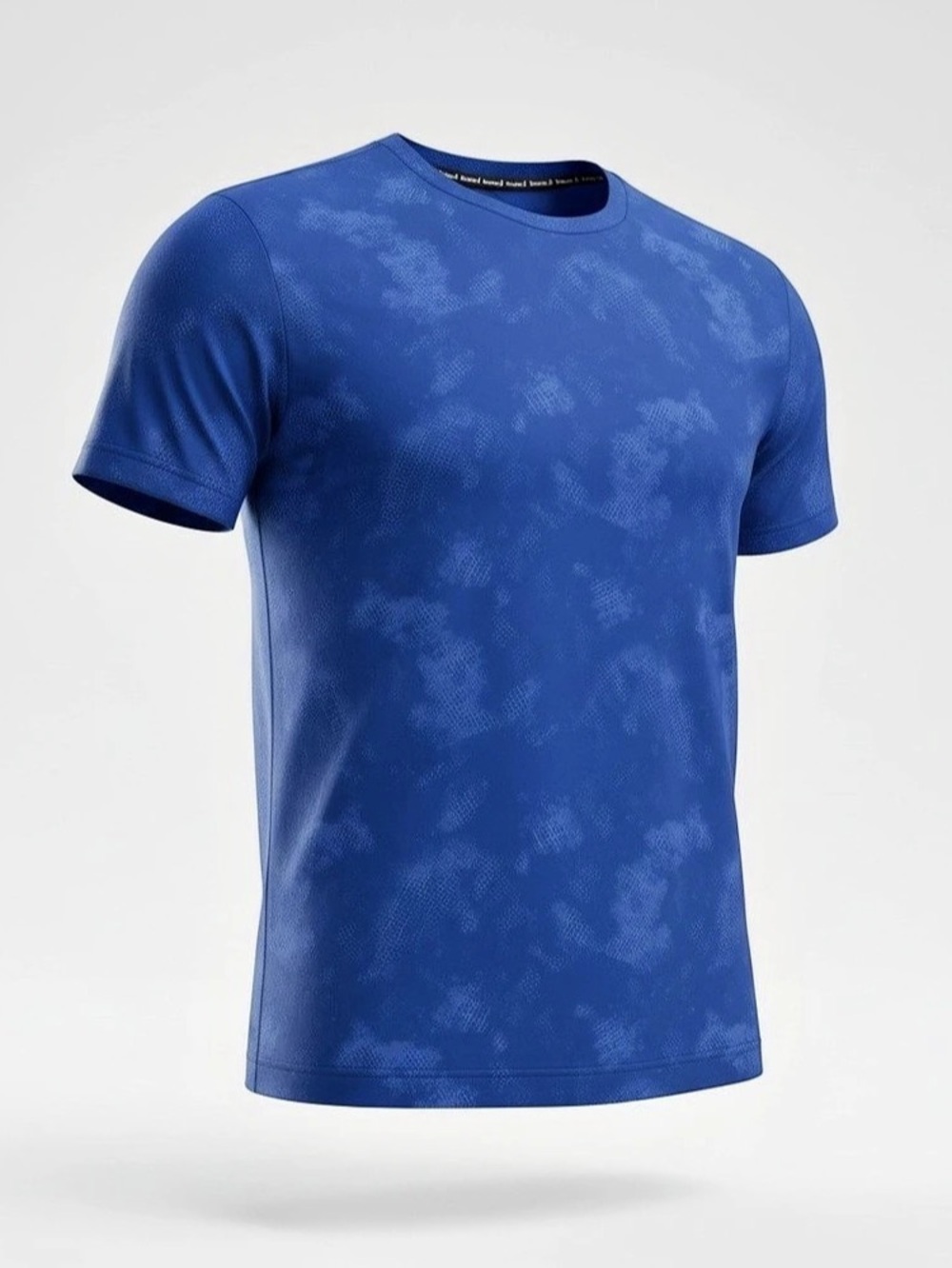 Reebok 2X Men's Abstract Athletic Tee in Blue NWT